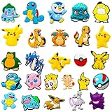 GOACRS Schuhanstecker für Clogs, 26 Stück Schuh Charms, Cartoon Anime...