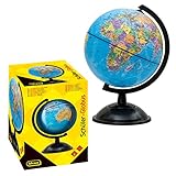 Idena 569906 - Globus mit politischem Kartenbild, Ø 18 cm, Schüler Globus,...