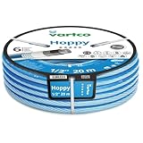 Vartco Hoppy 6-lagiger Gartenschlauch Wasserschlauch Food Safe Anti Twist...