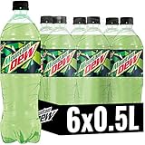 Mountain Dew Regular, Koffeinhaltige Limonade mit Lemon-Lime-Geschmack, das...