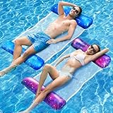 Dusor Luftmatratze Pool Zubehör 2Stück, XL Wasser Hängematte, Aufblasbare...