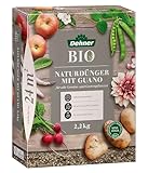 Dehner Bio Naturdünger mit Guano, hochwertiger Dünger für Gemüsepflanzen /...
