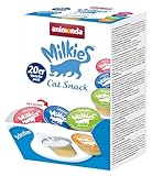 Milkies Katzensnack mit Milch - Selection (20 Cups a 15g), portinierte Milch...