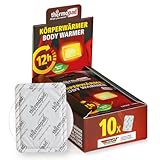 THERMOPAD Körperwärmer – DAS ORIGINAL: 10x Wärmepflaster für den Rücken I...