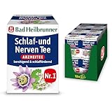 Bad Heilbrunner Schlaf- & Nerven Tee - Arzneitee im Filterbeutel - Melisse,...