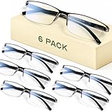 Gaoye 6 Pack pack Lesebrillen herren/damen mit blaulichtfilter Augenoptik Brille...