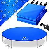 KESSER® Trampolin Abdeckung Ø 305cm | Regenabdeckung wetterfest, reißfest &...