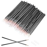 100 Stück Eyeliner Pinsel Einweg Micro Applikatoren Pinsel Wimpernverlängerung...