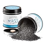 Rimoco N°255 Schwarzes Hawaii Salz grobkörnig - Hawaiian Black Lava Sea Salt,...