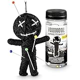 Voodoo Doll Puppe Voodoopuppe Voodoodoll Geschenk Arbeitskollege witziges...