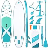 Glymnis SUP Board Stand Up Paddling Board Aufblasbares Stand Up Paddle Board Set...