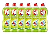 PRIL Original Limette (6x 675 ml), Handgeschirrspülmittel mit höchster...