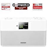KENWOOD CR-ST80DAB-W Stereo-Kompaktradio (2 x 10 W RMS, Bassreflex Lautsprecher...