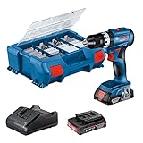 Bosch Professional 18V System Akku Schlagbohrschrauber GSB 18V-45 (Drehzahl...