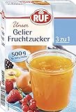 RUF Gelier-Fruchtzucker 3 zu 1, Gelierpulver und Zucker kombiniert, nur Früchte...