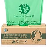 Greener Walker 25% Extra Dick Kompostierbare biologisch abbaubar Müllbeutel...