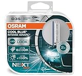 OSRAM Xenarc Cool Blue Intense D3S, 150 Prozent Mehr Helligkeit, Bis Zu 6.200 K,...