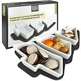 Moritz & Moritz Servierschalen Set mit Dipschalen 21 x 28,5 cm - Tannenbaum...