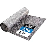 STROXX – Malervlies 1 x 50m mit 250g/m² – Abdeckvlies in Profi-Qualität...