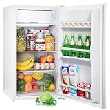 Upstreman 91L Kühlschrank mit Gefrierfach,Kleiner Kühlschrank mit Gemüsefach...