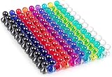 160 Stücke 11 x 17mm farbige und transparente Magnete, 8 Farben, Perfekt für...