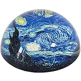 Van Gogh – Starry Night – Kuppel Glas Briefbeschwerer