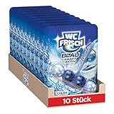 WC FRISCH Kraft Aktiv Blauspüler Chlor (10er Pack), WC Reiniger mit innovativer...