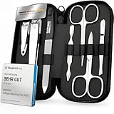 Maniküre Set Solingen - Vergleichssieger mit Top Preis/Leistung - Echt Leder...