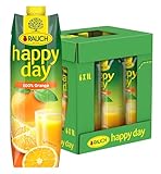 Rauch Happy Day Orange | fruchtiger Geschmack |mit Vitamin C und Calcium | für...