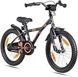 PROMETHEUS BICYCLES Kinderfahrrad 18 Zoll Jungen ab 6 Jahre - Kinder Fahrrad 18...