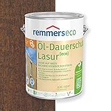 Remmers Öl-Dauerschutz-Lasur [eco] palisander, 2,5 Liter, Öko Holzlasur für...