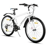 Hiland Mountainbike 24 Zoll für Jugendliche & Erwachsene, 18-Gang Fahrrad mit...