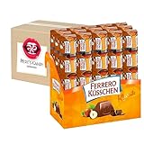 Ferrero Küsschen - Thekendisplay 15x5 (660g) Ferrero Küsschen Praline mit...