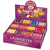 Teekanne Ländertee Collection Box, 180 Teebeutel in 12 Sorten, 387 g