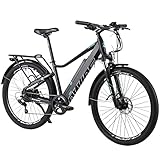 Hyuhome Elektrofahrräder für Erwachsene und Herren Damen, 27,5 Zoll E-Bikes,...