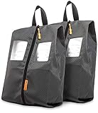 Schuhtasche Reise für Koffer und Rucksack (wasserdicht) inkl. Sichtfenster -...