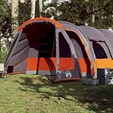 Willood Familienzelt Campingzelt Tunnelzelt Trekkingzelt Wasserdicht (Grau,...