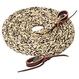 Weaver Leather Silvertip Seilzügel, hohl, 1,6 cm x 2,4 m,...