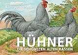 Postkarten-Set Hühner: 18 Kunstpostkarten aus hochwertigem Karton. ca. 0,28€...