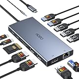 Dockingstation Laptop 2 Monitore, 15 in 1 Docking Station Triple Display, USB C...