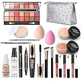 Make-up Sets, 18 Stück All in One Makeup Set, Multifunktions Kosmetik Schmink...