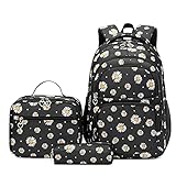 SIVENKE Schulrucksack Mädchen Teenager Damen Schultasche Rucksack Set...