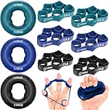 FitBeast Griffkrafttrainer, Fingertrainer, Unterarmstärker 9-teiliges Set,...