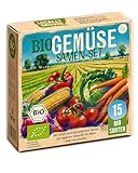 Bio Gemüse Samen Set - 15 Sorten Samen - Gemüsesamen - Saatgut Gemüse -...