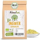 Bio Ingwerpulver (500g) | Ingwer gemahlen | Ingwerwurzel gemahlen perfekt fuer...