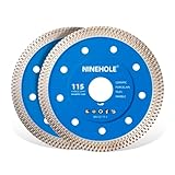 2x 115mm Diamant Fliesenscheibe, Diamantscheibe Trennscheibe für Fliese,...