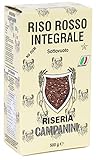 RISO ROSSO INTEGRALE Roter Vollkorn Reis RISERA CAMPANINI 500g aus Italien