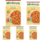 Mirácoli Miracoli Fertiggerichte Klassiker Maccaroni 5 Portionen, 560,4g...