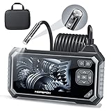 HOPEFOX Dual Lens Endoskop Kamera mit Licht, Inspektionskamera mit 7...