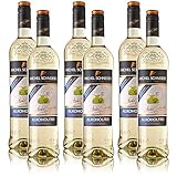 6 Flaschen Michel Schneider Chardonnay, alkoholfreier Wein, sortenreines...